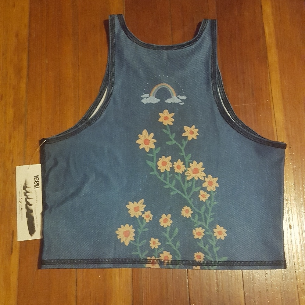 Crop Top Made From Recycled Bottles!